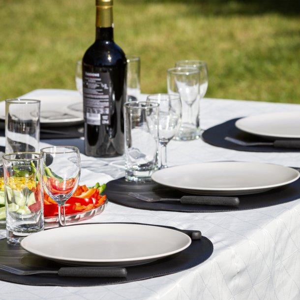 Dkkeserviet | Placemat | Black Oval