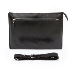 Slim lapptop taske - Black