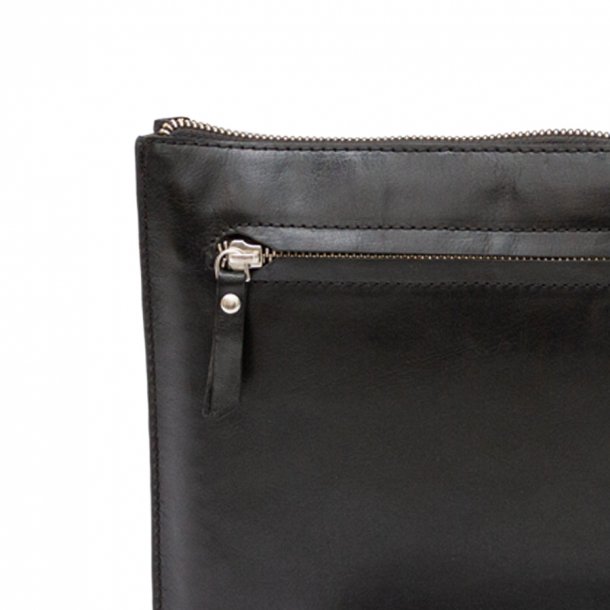 Slim lapptop taske - Black
