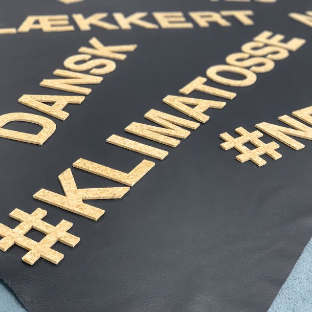 Bogstaver og tal i kork